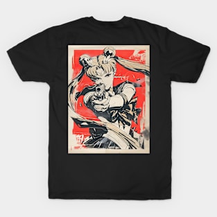 Vintage Japanese Manga Moon T-Shirt